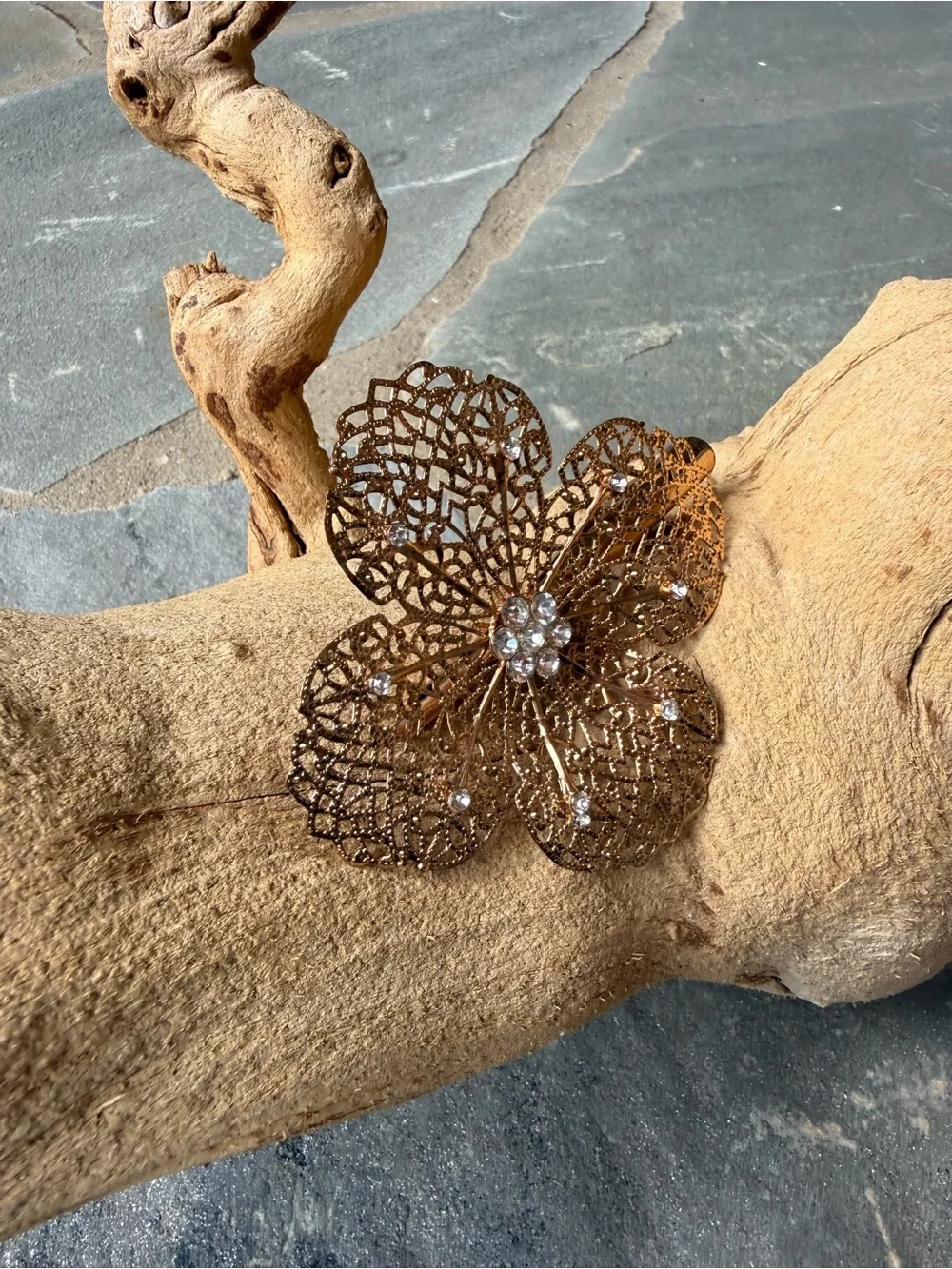 Anthropologie elegant gold